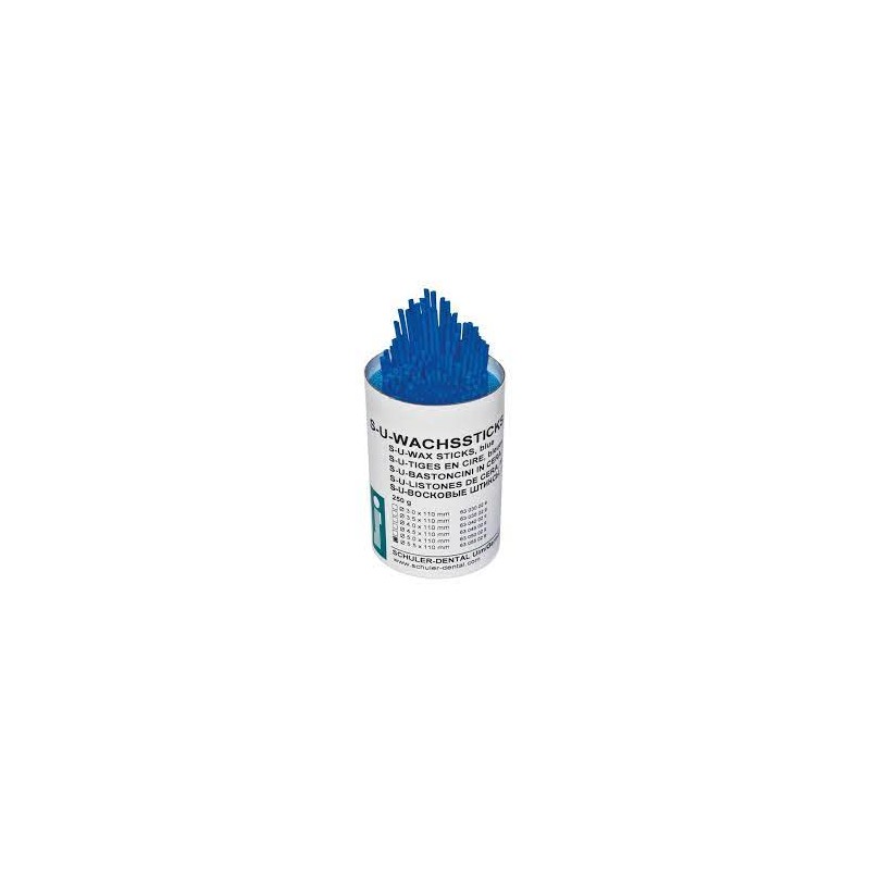 STICK DE CIRE BLEU  5MM SCHULER DENTAL